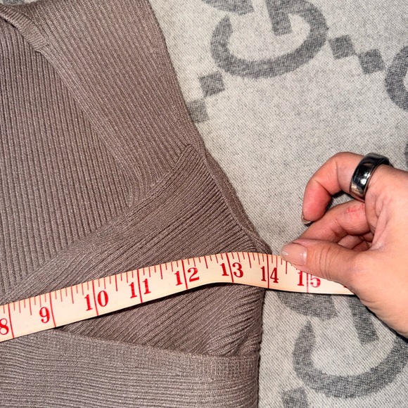 Abercrombie & Fitch Ribbed Knit Top, S - Picture 3 of 6